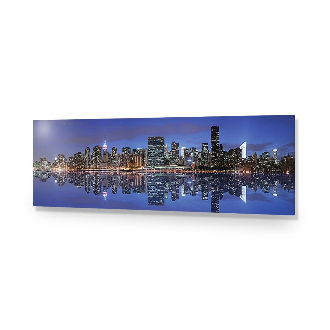 Manhattan Reflection (Long) - Wall Art Designs - 475_AL_H WAD_AP - 030 - EDG_90x30_NONE