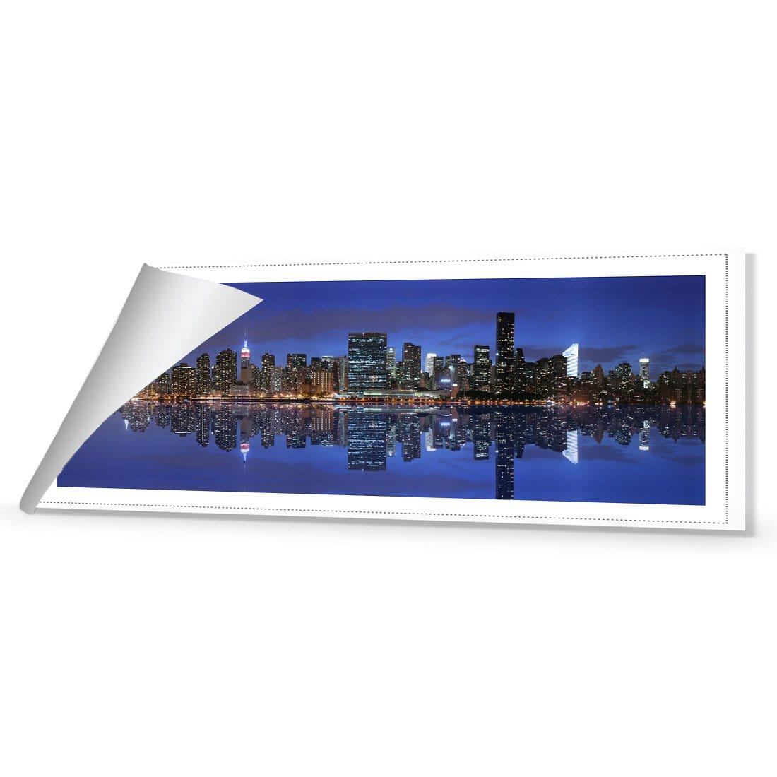 Manhattan Reflection (Long) - Wall Art Designs - 475_AL_H WAD_CP - MPY - 260 - M - R_60x20_NONE