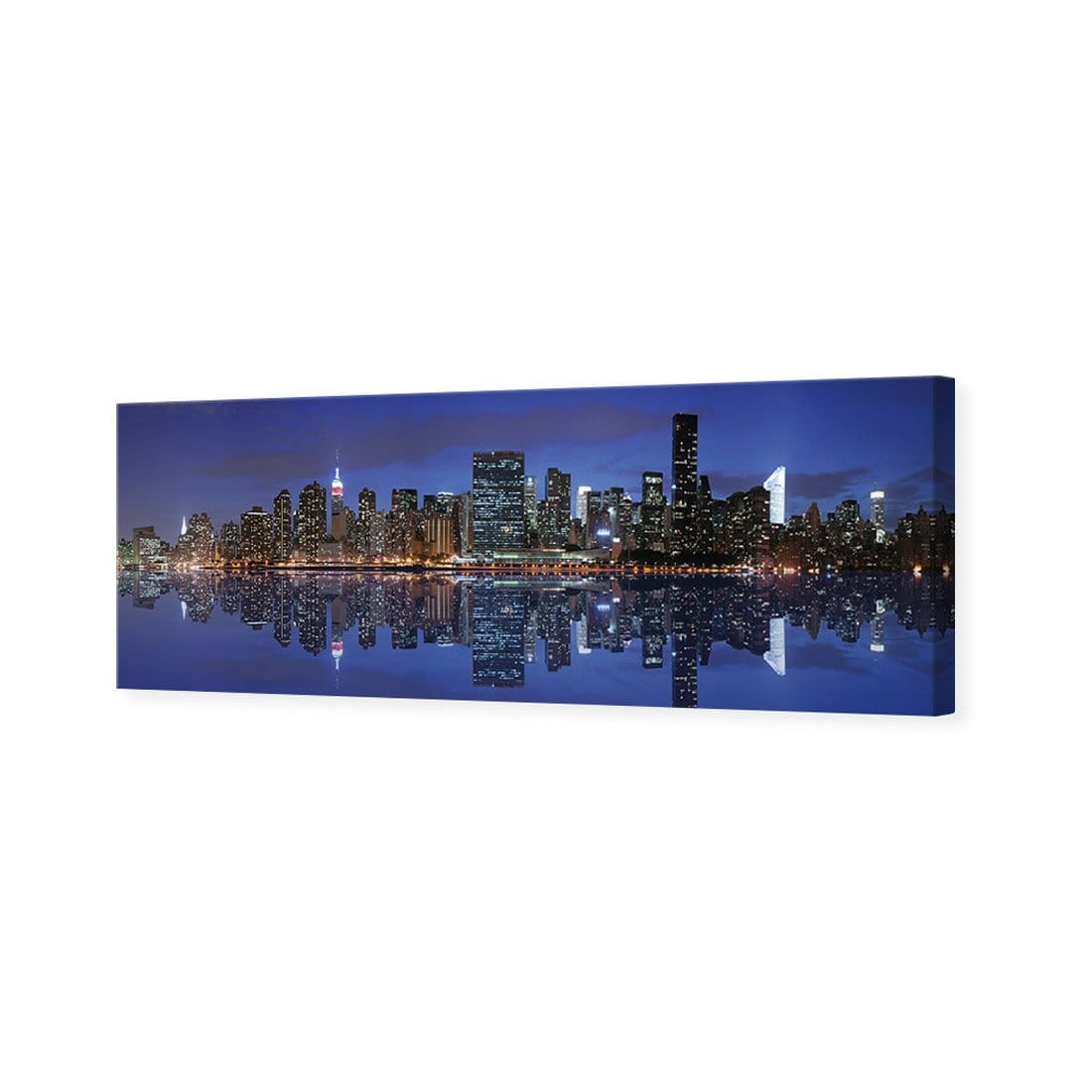 Manhattan Reflection (Long) - Wall Art Designs - 475_AL_H WAD_CP - MPY - 260 - M - S - S_60x20_NONE