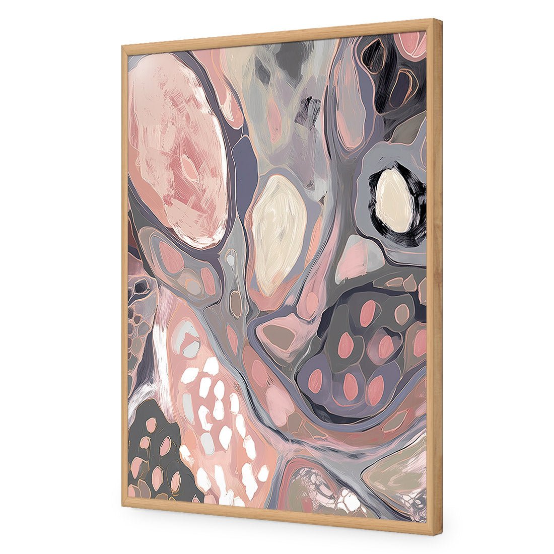 Marble Haze III - Wall Art Designs - WH_1178_AR_V CAF_AP - 030 - EDG_45x30_S - 2538 - OAK