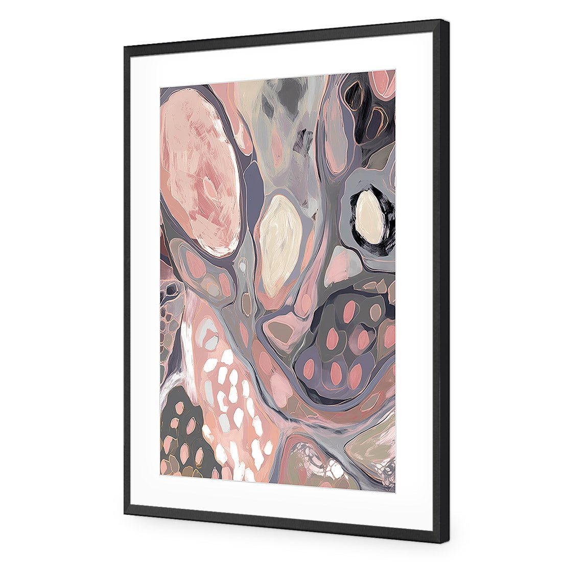 Marble Haze III - Wall Art Designs - WH_1178_AR_V CAF_AP - 030 - MAT_45x30_S - 2538 - BLK