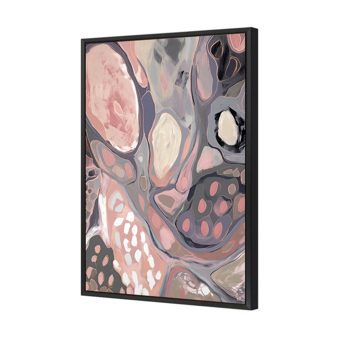 Marble Haze III - Wall Art Designs - WH_1178_AR_V CAF_CP - MPY - 260 - M - S - S_45x30_S - 1550 - BLK