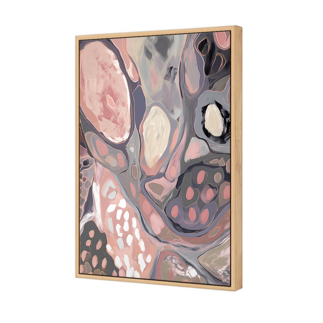 Marble Haze III - Wall Art Designs - WH_1178_AR_V CAF_CP - MPY - 260 - M - S - S_45x30_S - 1550 - OAK