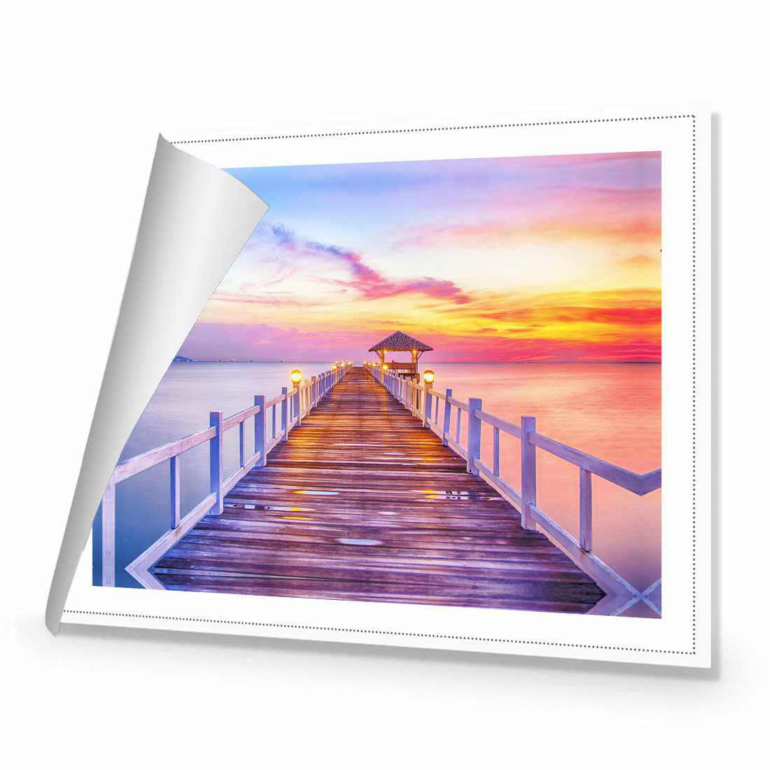 Marina Mirage | Standard Canvas | No Frame | Rolled Canvas