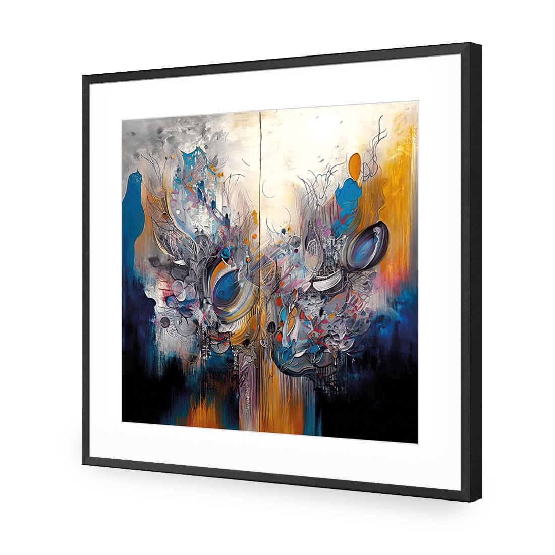 Masked Maelstrom - Wall Art Designs - WB_100676_AS_Q CAF_AP - 030 - MAT_37x37_S - 2538 - BLK