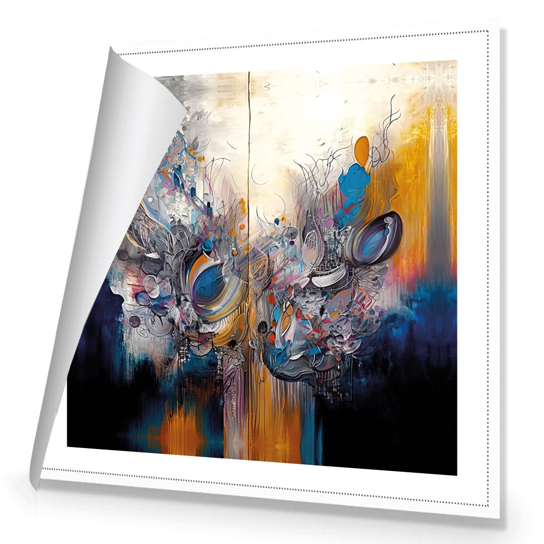 Masked Maelstrom - Wall Art Designs - WB_100676_AS_Q CAF_CP - MPY - 260 - M - R_37x37_NONE