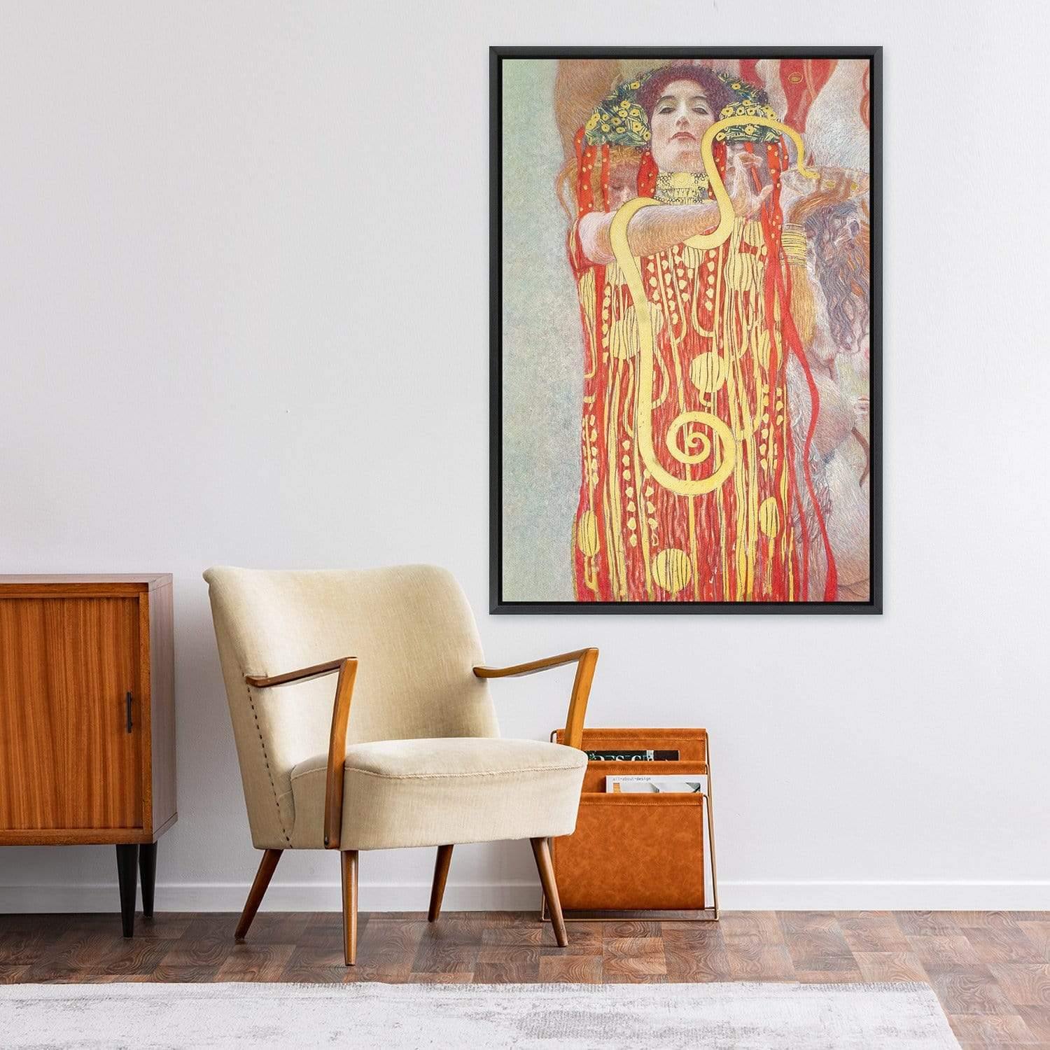 Medicine By Gustav Klimt - Wall Art Designs - 1685_AR_V CAF_CP - MPY - 260 - M - S - S_45x30_NONE