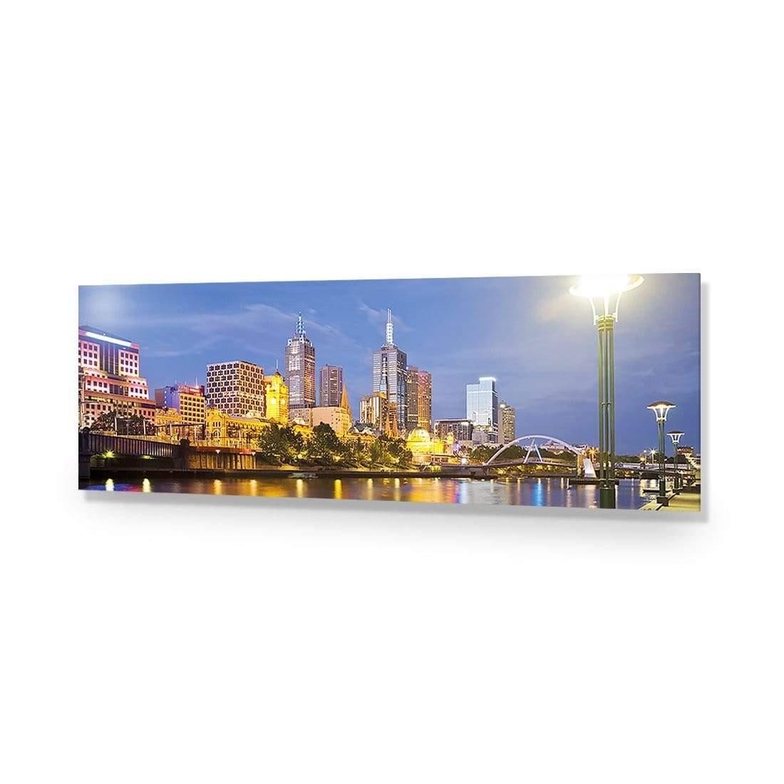 Melbourne Skyline (long) - Wall Art Designs - 750_AL_H WAD_AP - 030 - EDG_90x30_NONE