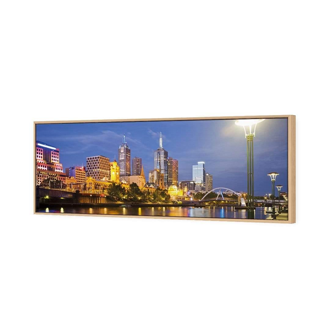 Melbourne Skyline (long) - Wall Art Designs - 750_AL_H WAD_CP - MPY - 260 - M - S - S_60x20_S - 1550 - OAK