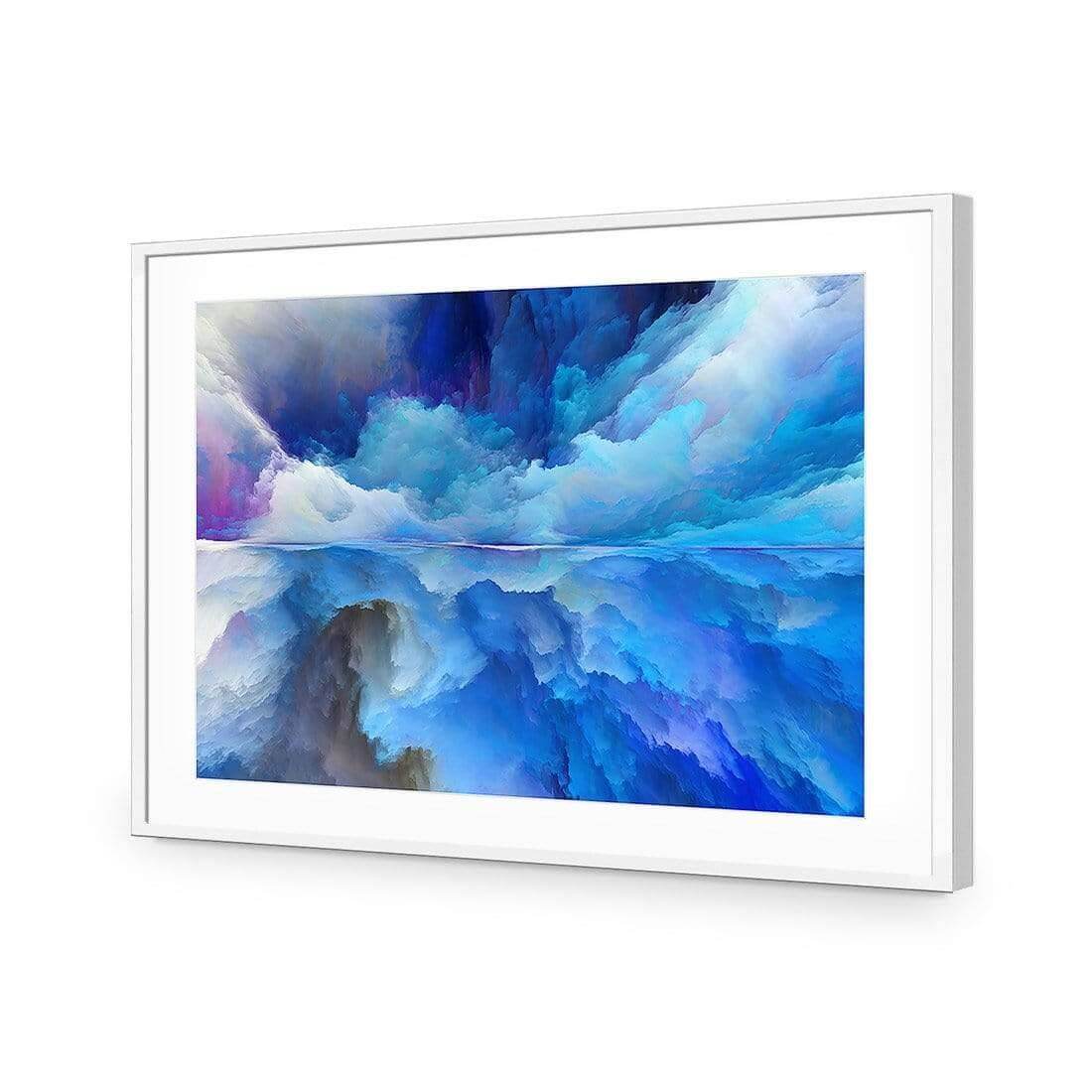 Merging Clouds - Wall Art Designs - AU_1178_AR_H WAD_AP - 030 - MAT_45x30_S - 2538 - WHT