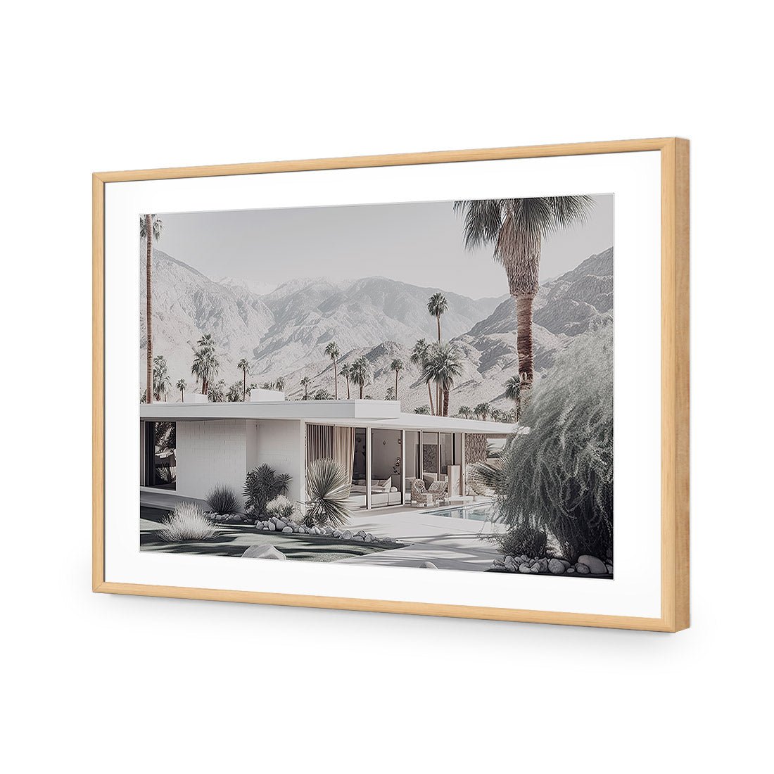 Mid Century Living - Wall Art Designs - WH_1179_AR_H CAF_AP - 030 - MAT_45x30_S - 2538 - OAK