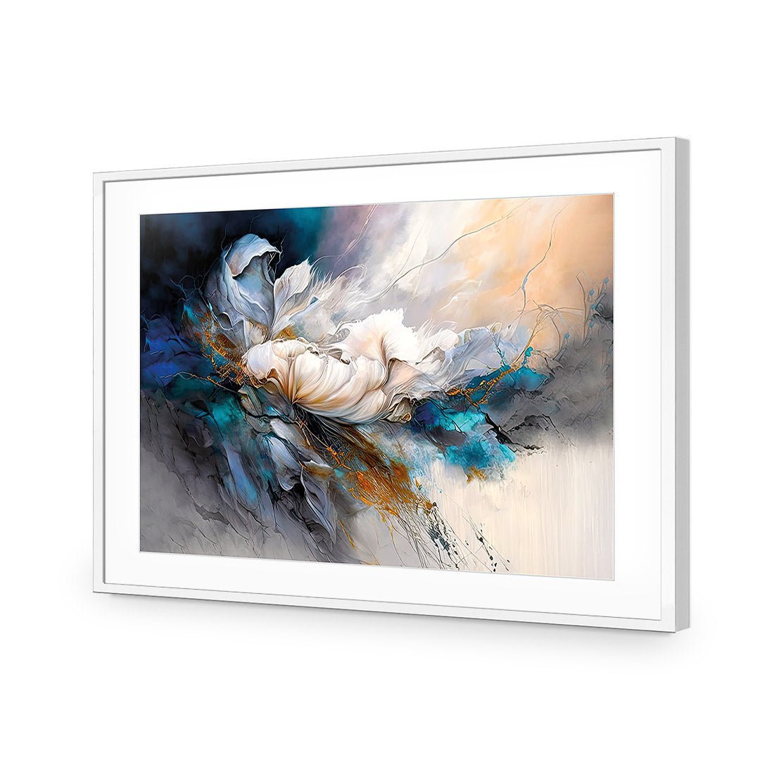 Midnight Bloom - Wall Art Designs - WB_100343_AR_H CAF_AP - 030 - MAT_45x30_S - 2538 - WHT