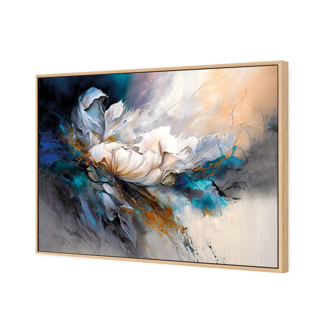 Midnight Bloom - Wall Art Designs - WB_100343_AR_H CAF_CP - MPY - 260 - M - S - S_45x30_S - 1550 - OAK