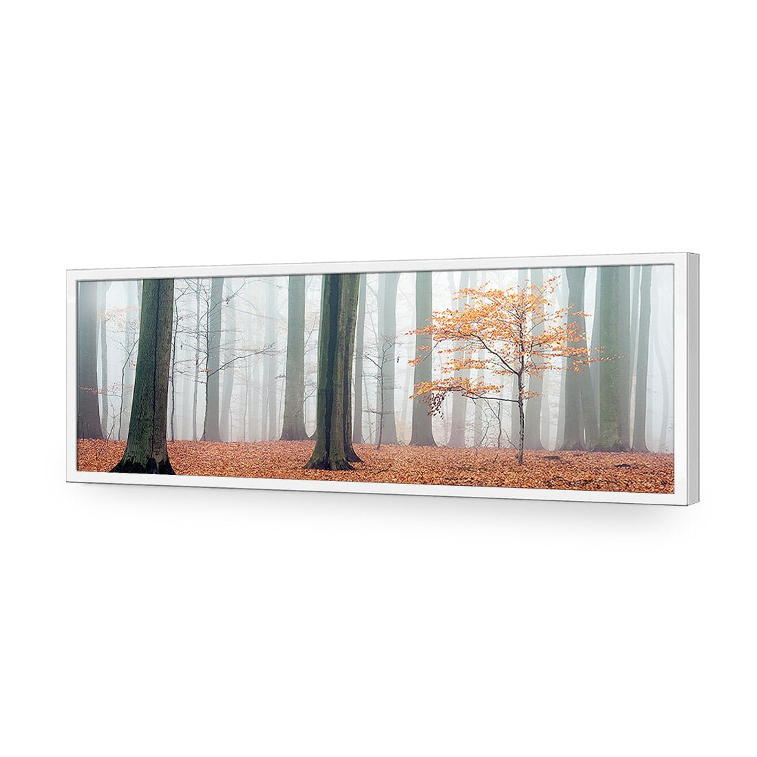 Misty Autumn Forest (Long) - Wall Art Designs - 1186_AL_H WAD_AP - 030 - EDG_90x30_S - 2538 - WHT