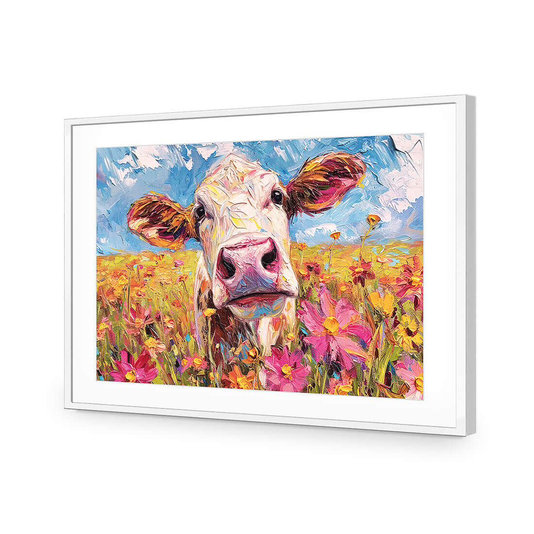 Molly the Cow - Wall Art Designs - WH_1328_AR_H WAD_AP - 030 - MAT_45x30_S - 2538 - WHT