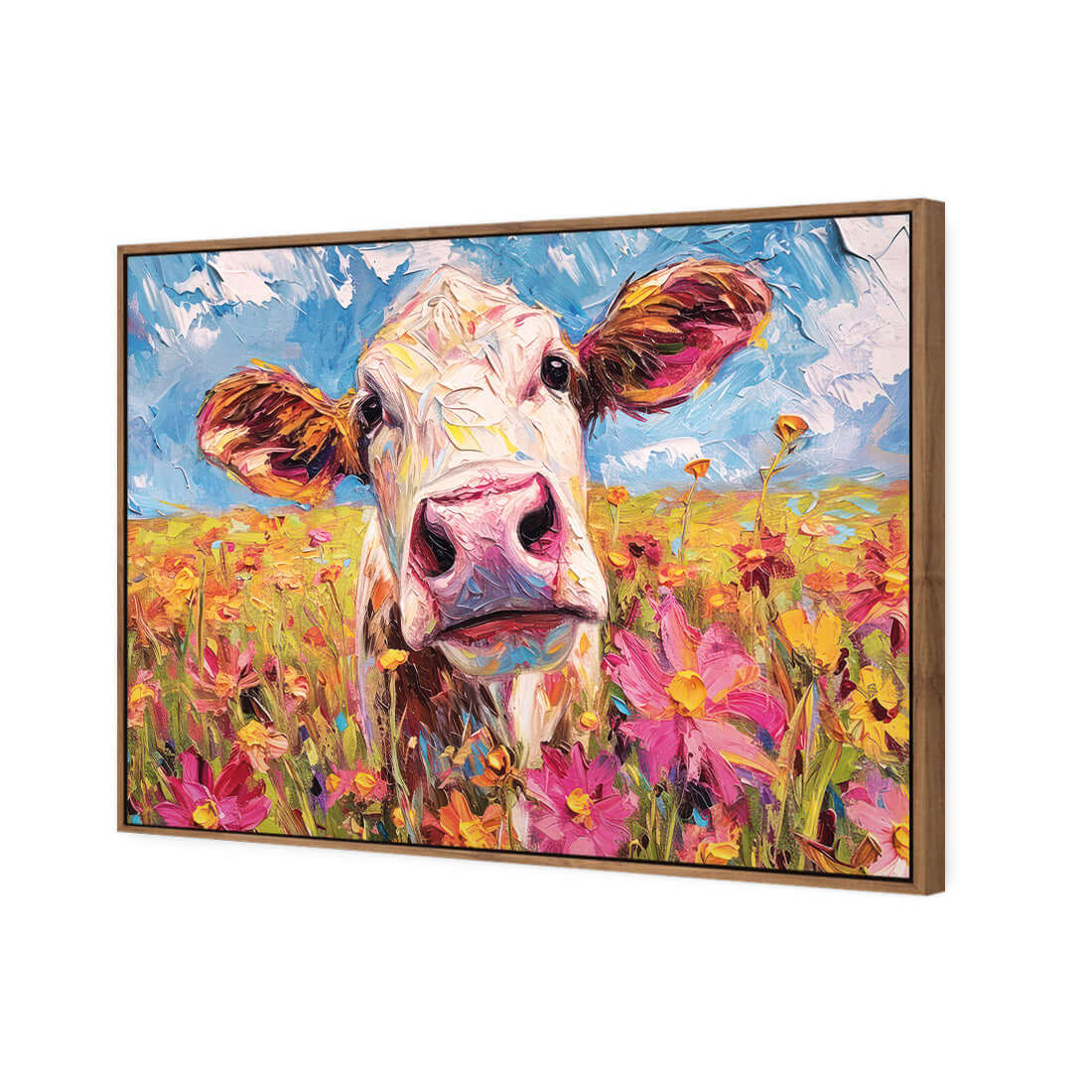 Molly the Cow - Wall Art Designs - WH_1328_AR_H WAD_CP - MPY - 260 - M - S - S_45x30_S - 1550 - NAT