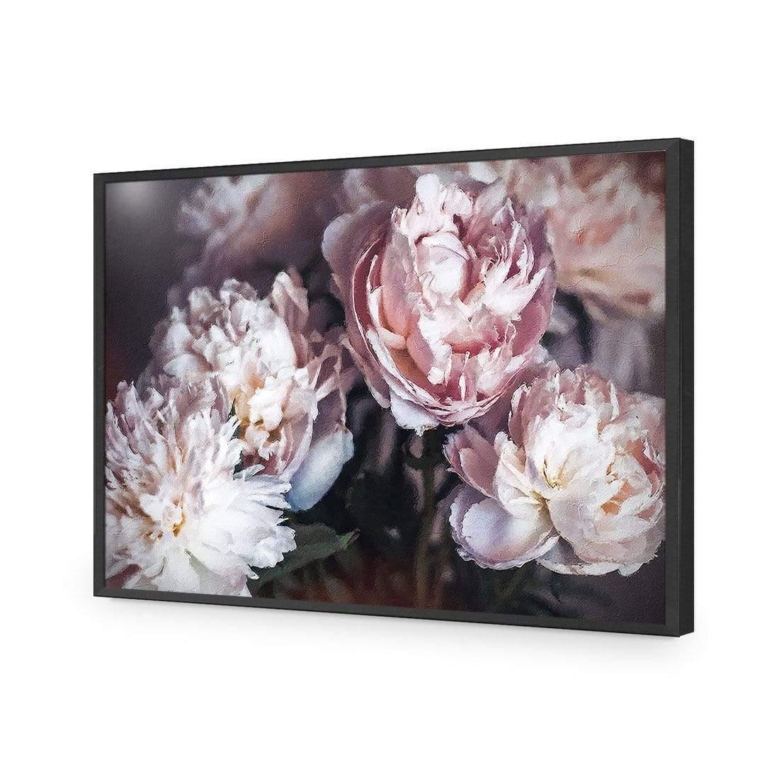 Moody Peonies - Wall Art Designs - AU_1206_AR_H WAD_AP - 030 - EDG_45x30_S - 2538 - BLK