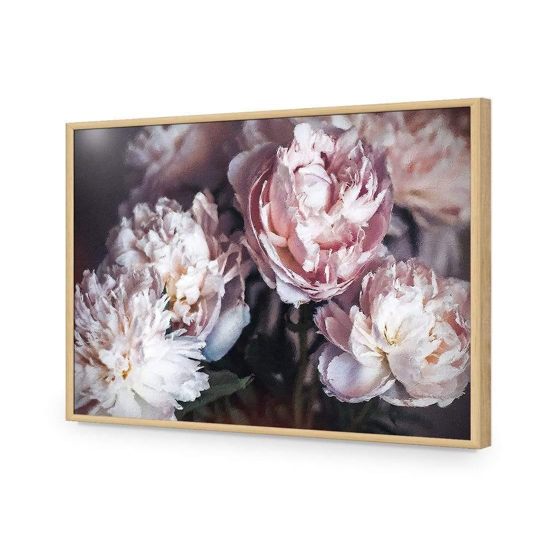 Moody Peonies - Wall Art Designs - AU_1206_AR_H WAD_AP - 030 - EDG_45x30_S - 2538 - OAK