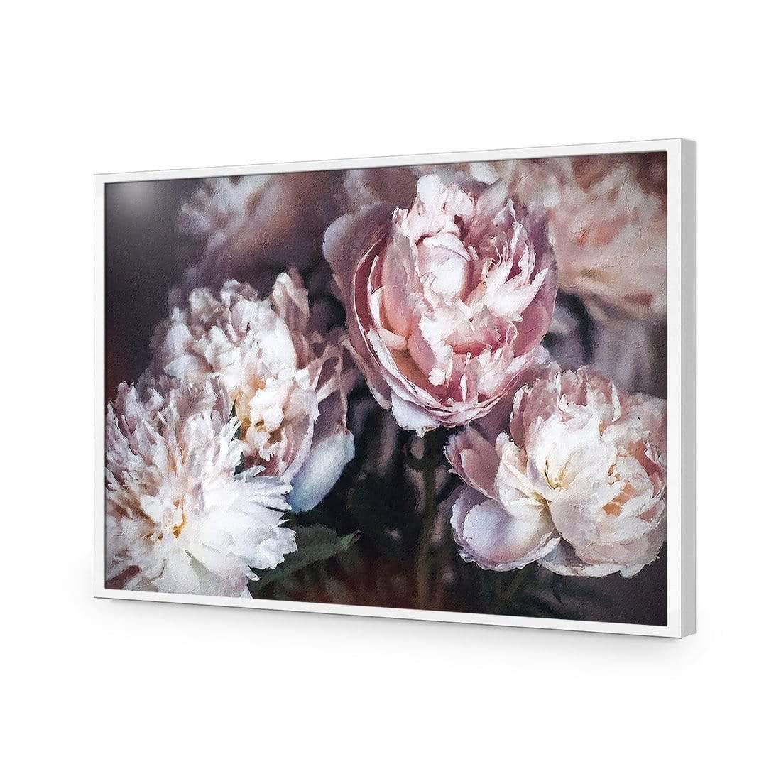 Moody Peonies - Wall Art Designs - AU_1206_AR_H WAD_AP - 030 - EDG_45x30_S - 2538 - WHT