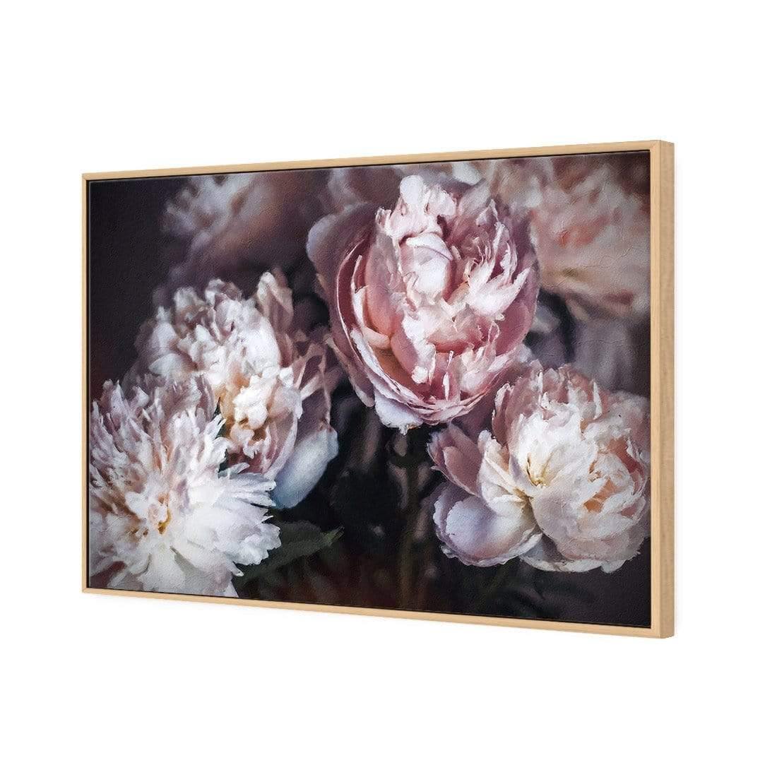 Moody Peonies - Wall Art Designs - AU_1206_AR_H WAD_CP - MPY - 260 - M - S - S_45x30_S - 1550 - OAK