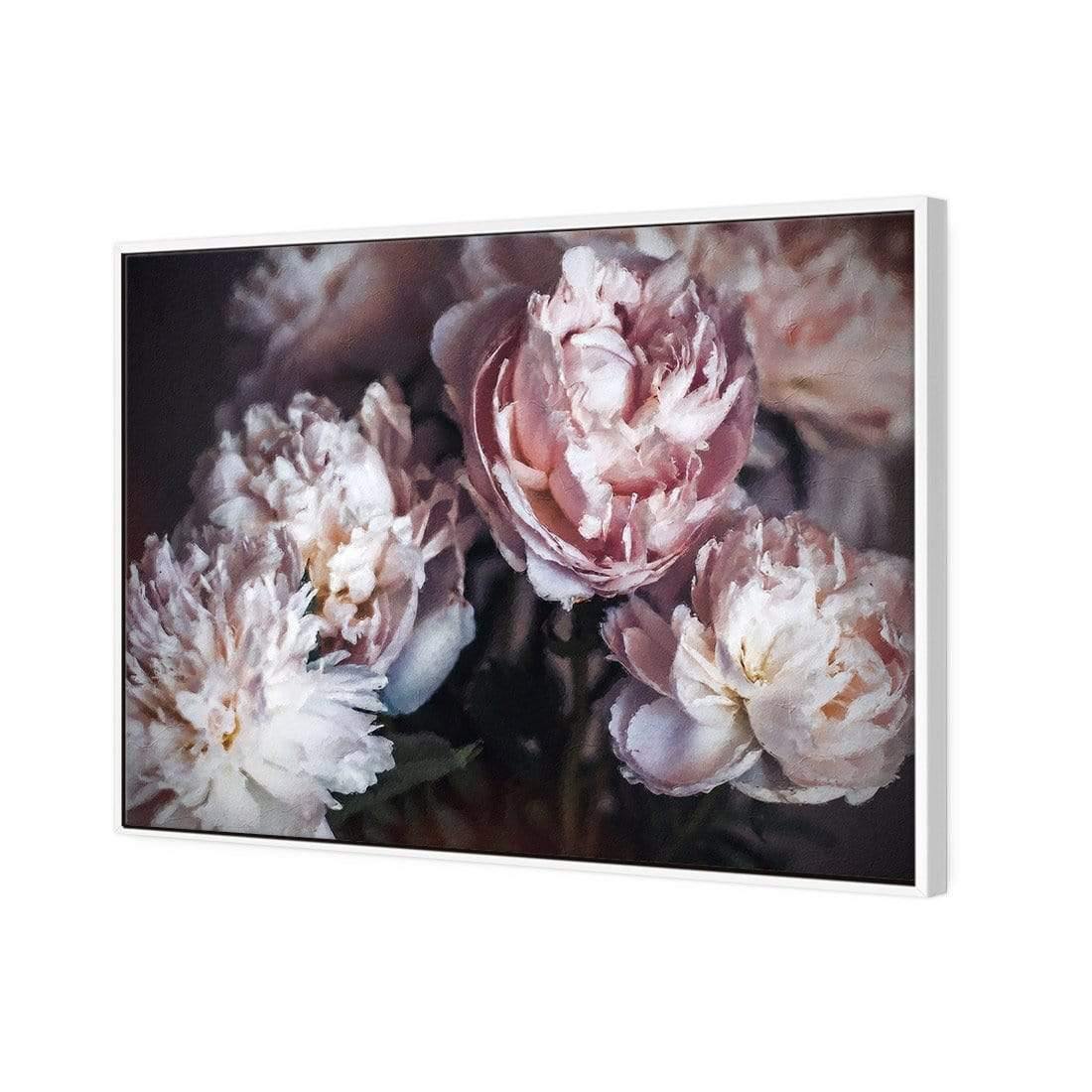 Moody Peonies - Wall Art Designs - AU_1206_AR_H WAD_CP - MPY - 260 - M - S - S_45x30_S - 1550 - WHT