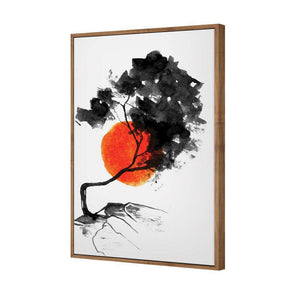 Moon Tree | Standard Canvas | Floating Frame | Natural