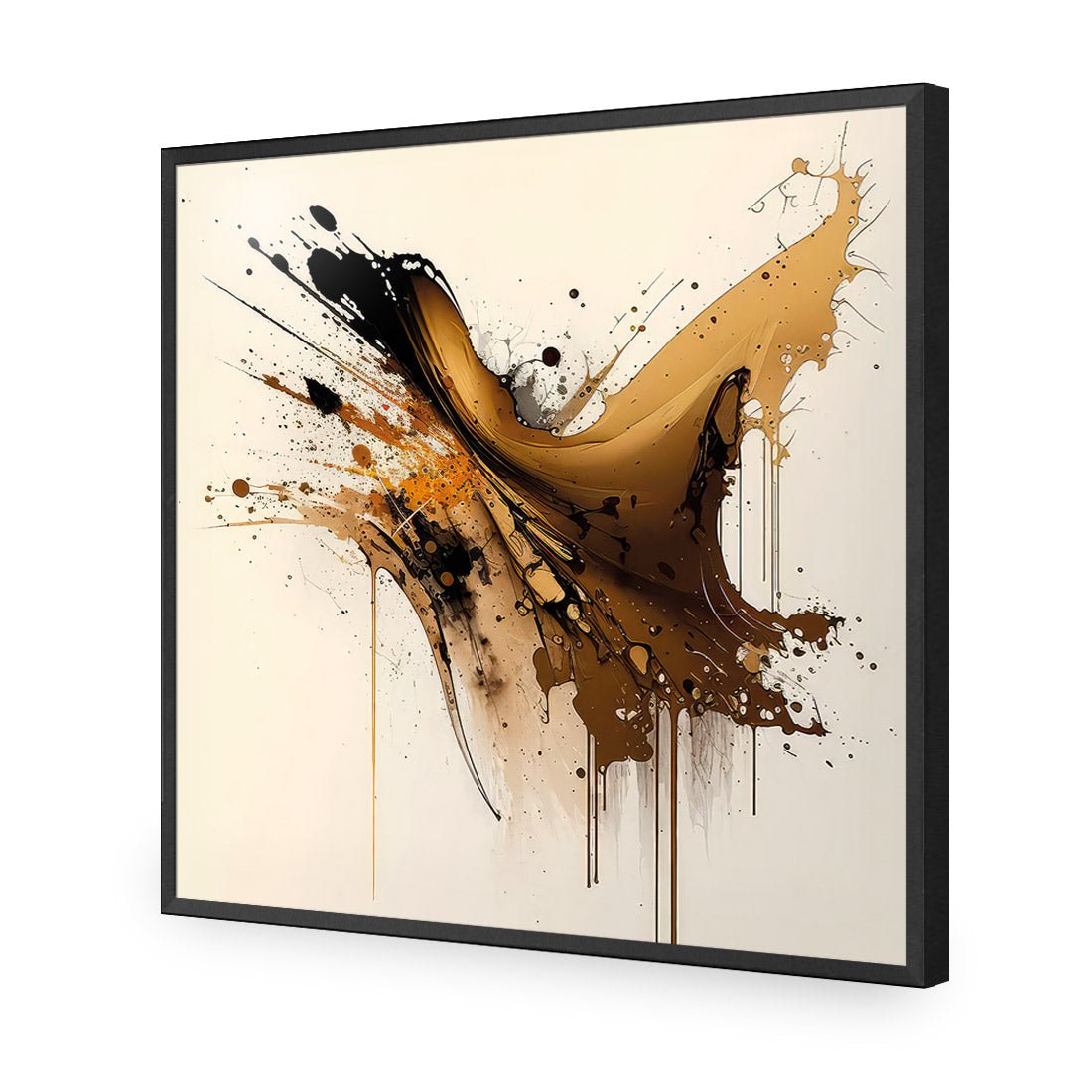 Morning Coffee - Wall Art Designs - WB_100623_AS_Q CAF_AP - 030 - EDG_37x37_S - 2538 - BLK