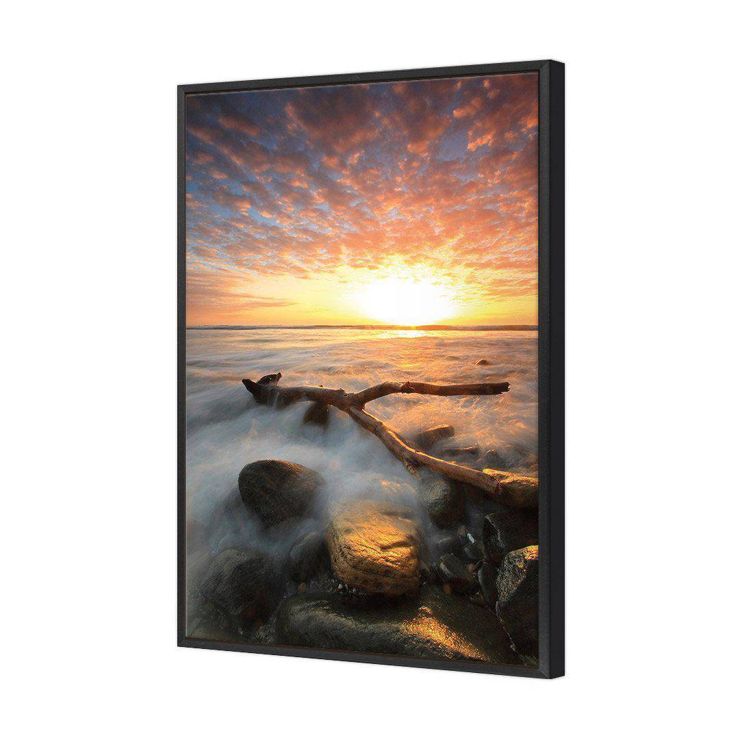 Morning Y Canvas Art - Wall Art Designs - 2649_AR_V WAD_CP - MPY - 260 - M - S - S_45x30_S - 1550 - BLK