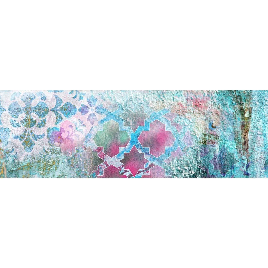 Moroccan Wall Patterns (long) | Classic Canvas | No Frame | Stretched Canvas