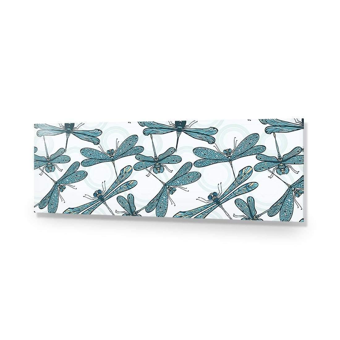 Mosaic Dragonflies (long) - Wall Art Designs - 1495_AL_H WAD_AP - 030 - EDG_90x30_NONE