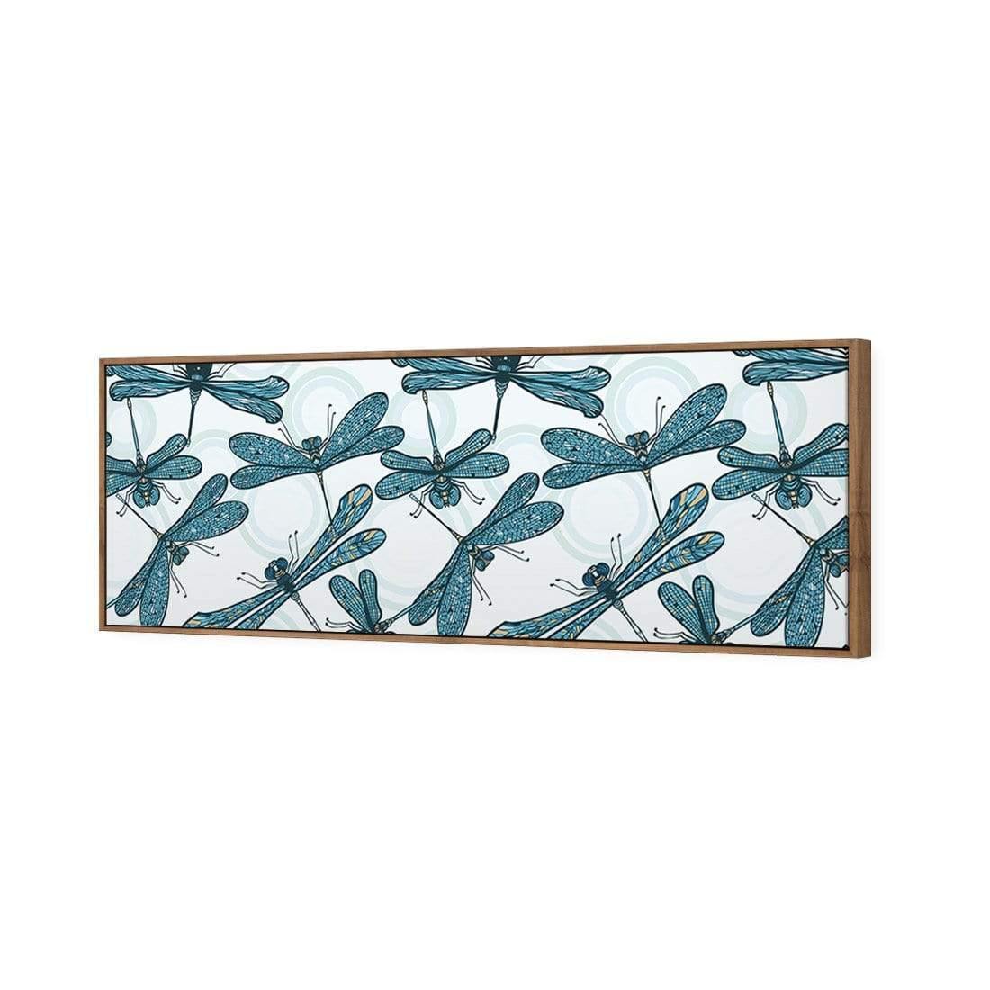 Mosaic Dragonflies (long) - Wall Art Designs - 1495_AL_H WAD_CP - MPY - 260 - M - S - S_60x20_S - 1550 - NAT