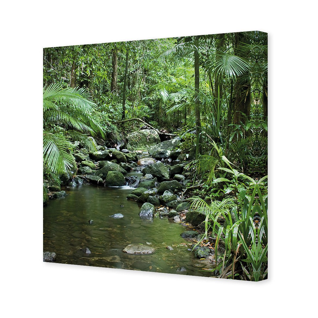 Mossman River In Daintree Rainforest (Square) - Wall Art Designs - 2610_AS_Q WAD_CP - MPY - 260 - M - S - S_37x37_NONE