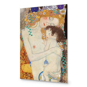 Mother and Child By Gustav Klimt - Wall Art Designs - 3399_AR_V WAD_CP - MPY - 260 - M - S - S_45x30_NONE