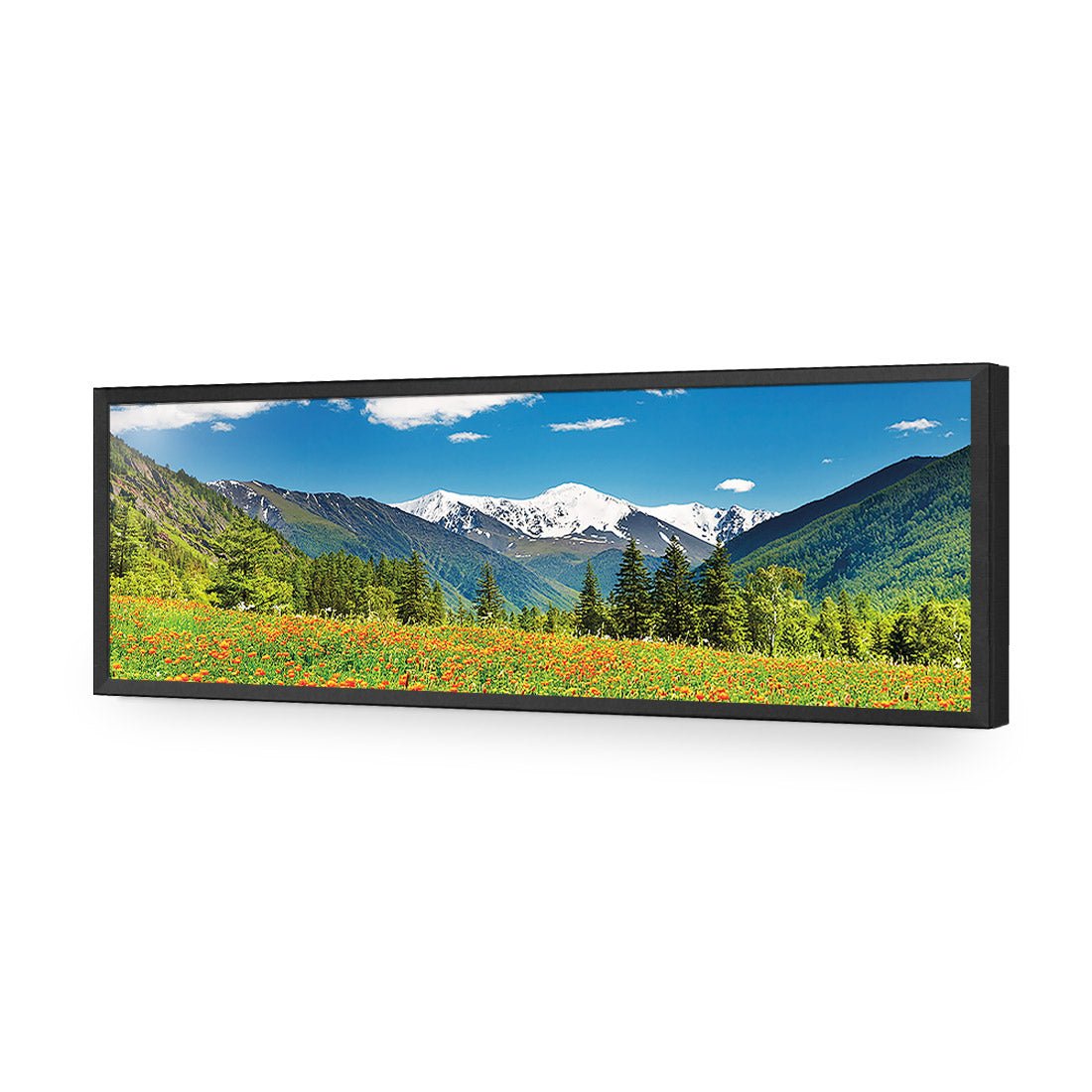 Mountain Meadow (long) - Wall Art Designs - 1989_AL_H WAD_AP - 030 - EDG_90x30_S - 2538 - BLK