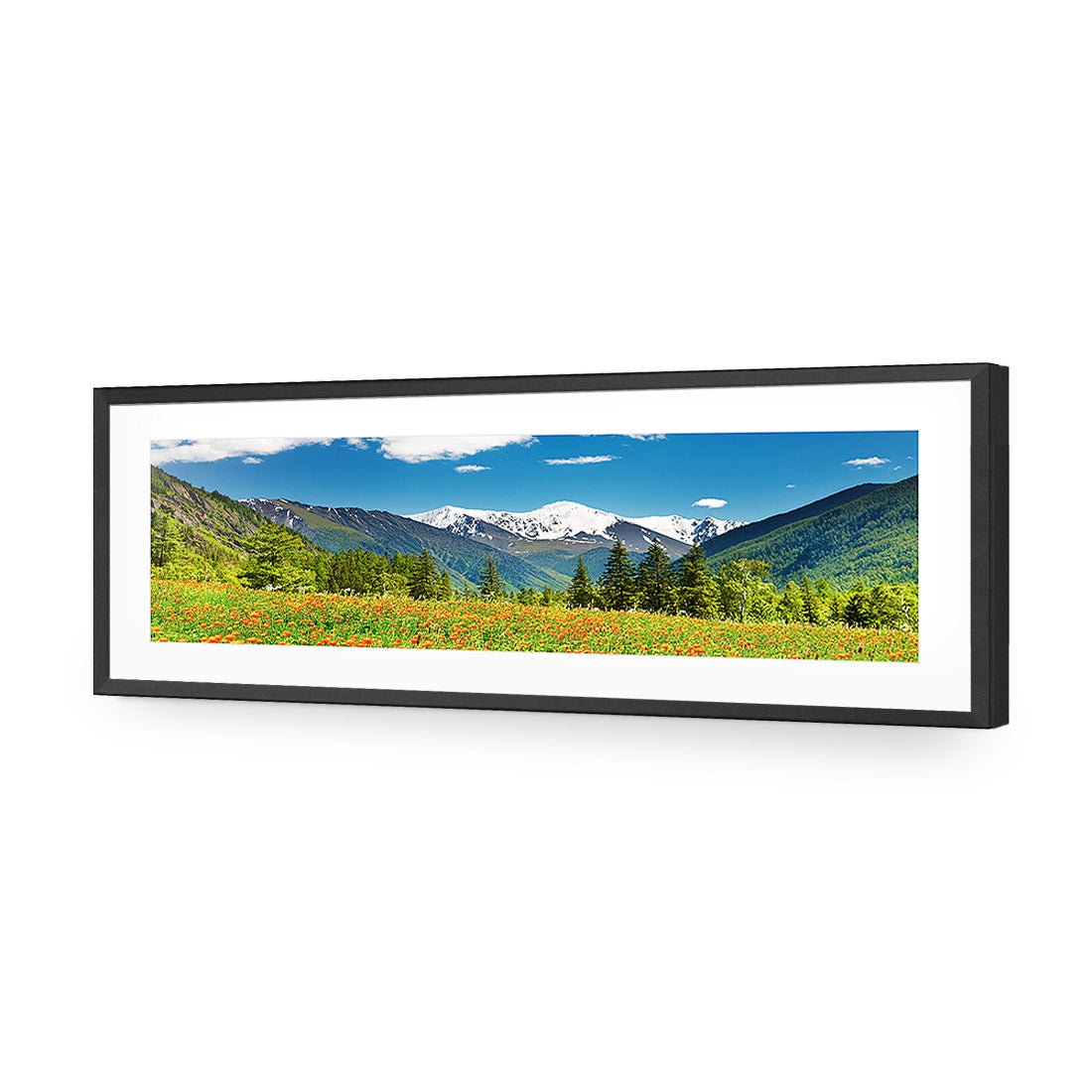 Mountain Meadow (long) - Wall Art Designs - 1989_AL_H WAD_AP - 030 - MAT_90x30_S - 2538 - BLK