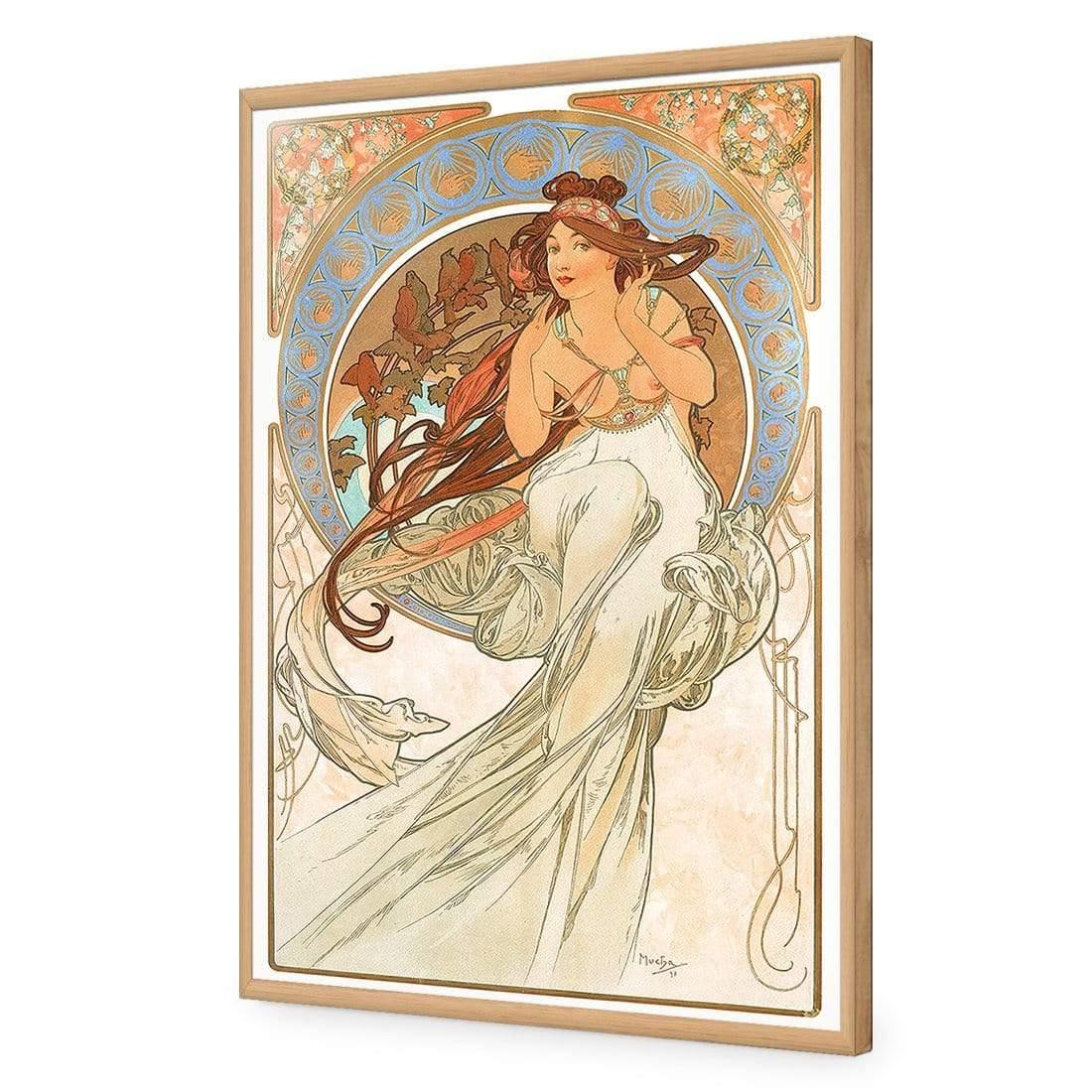 Music By Alphonse Mucha - Wall Art Designs - 1797_AR_V WAD_AP - 030 - EDG_45x30_S - 2538 - OAK