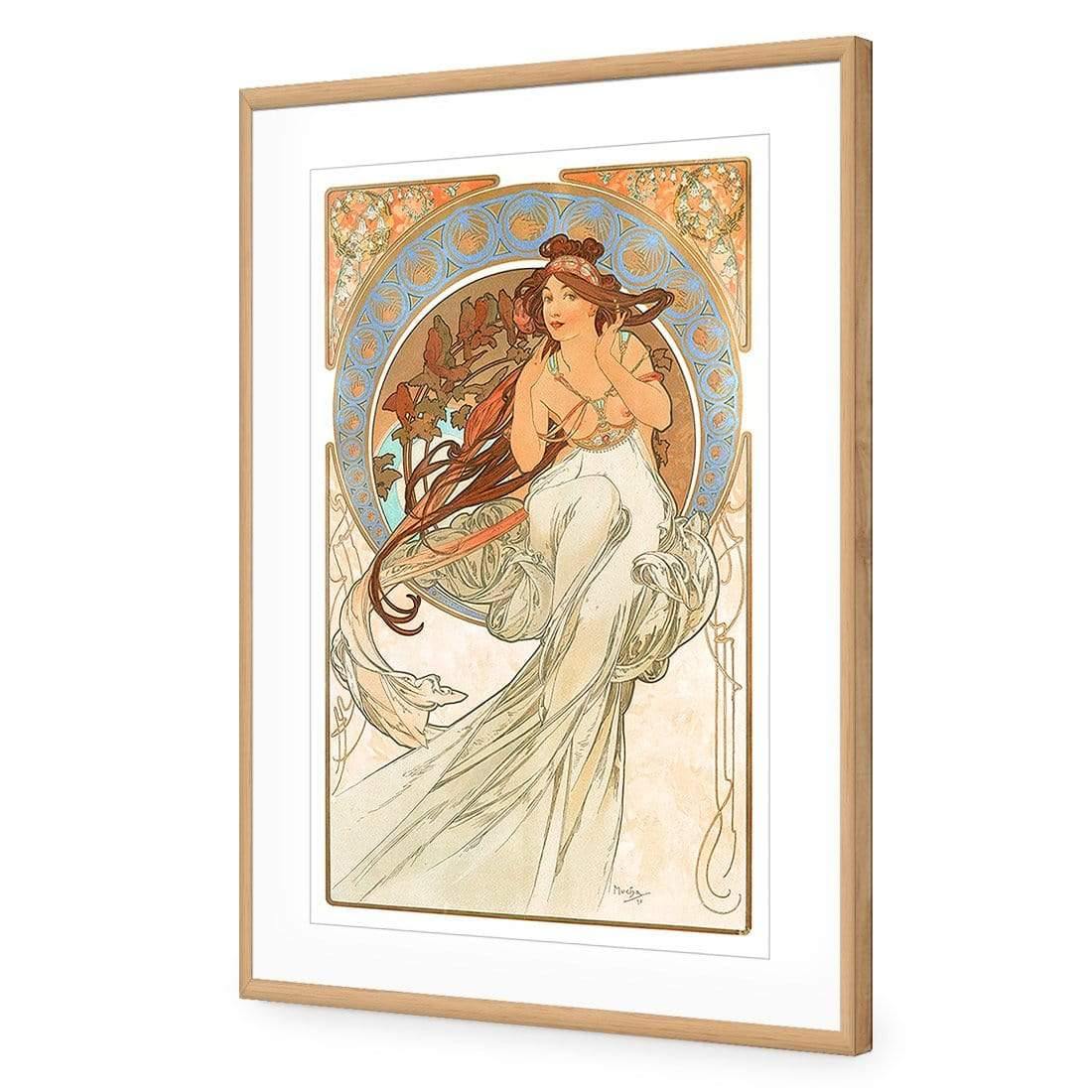 Music By Alphonse Mucha - Wall Art Designs - 1797_AR_V WAD_AP - 030 - MAT_45x30_S - 2538 - OAK