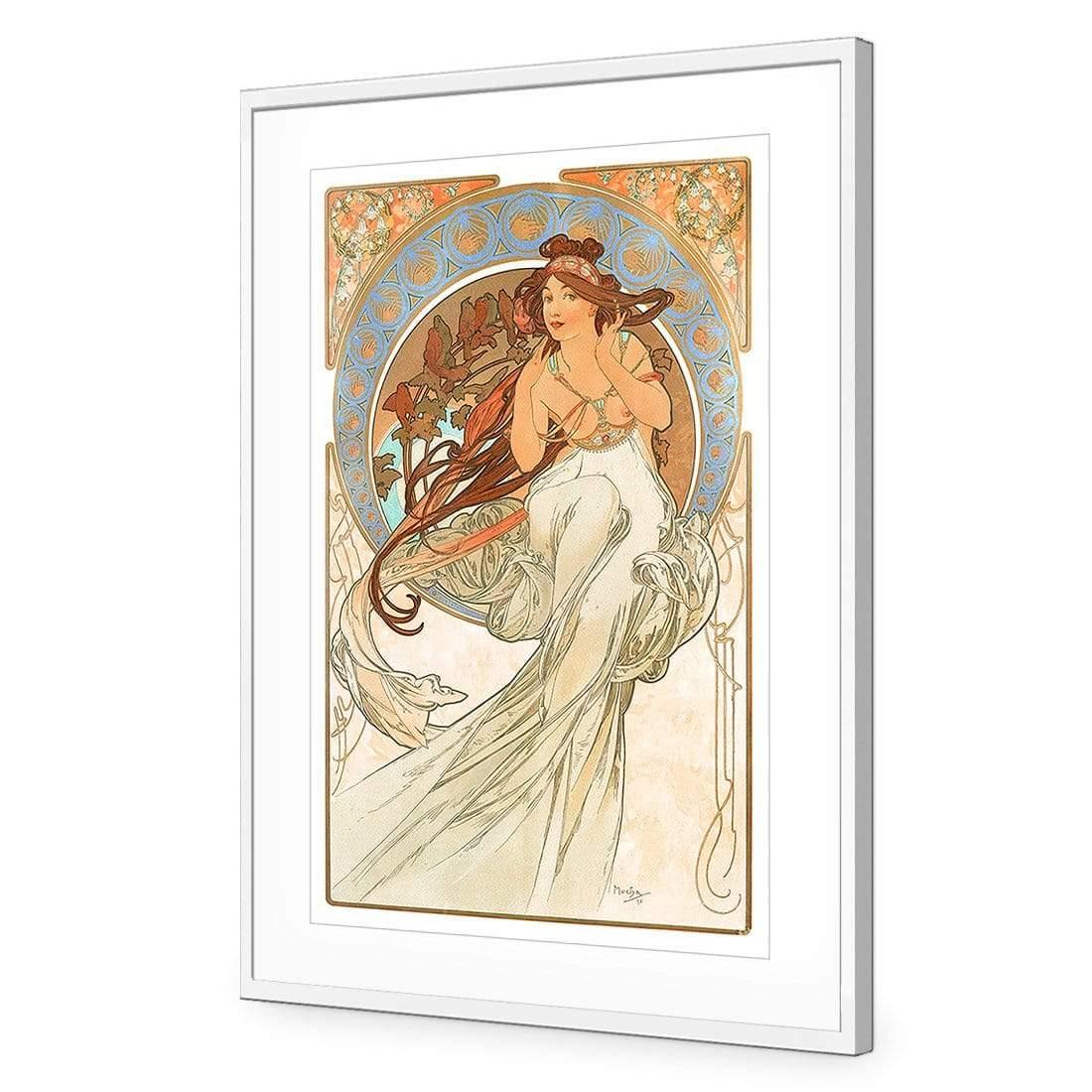 Music By Alphonse Mucha - Wall Art Designs - 1797_AR_V WAD_AP - 030 - MAT_45x30_S - 2538 - WHT