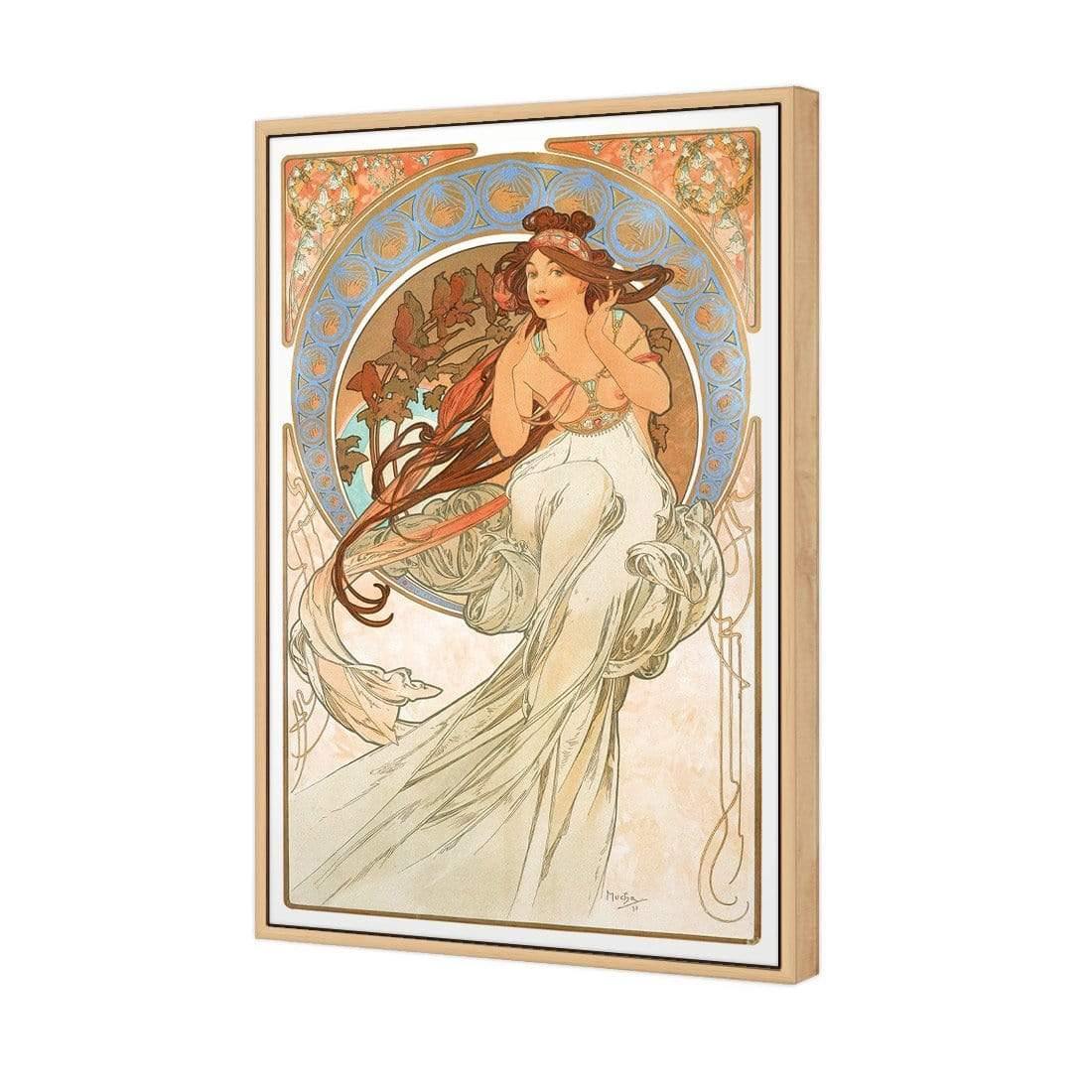 Music By Alphonse Mucha - Wall Art Designs - 1797_AR_V WAD_CP - MPY - 260 - BFFFFFF - S - S_45x30_S - 1550 - OAK