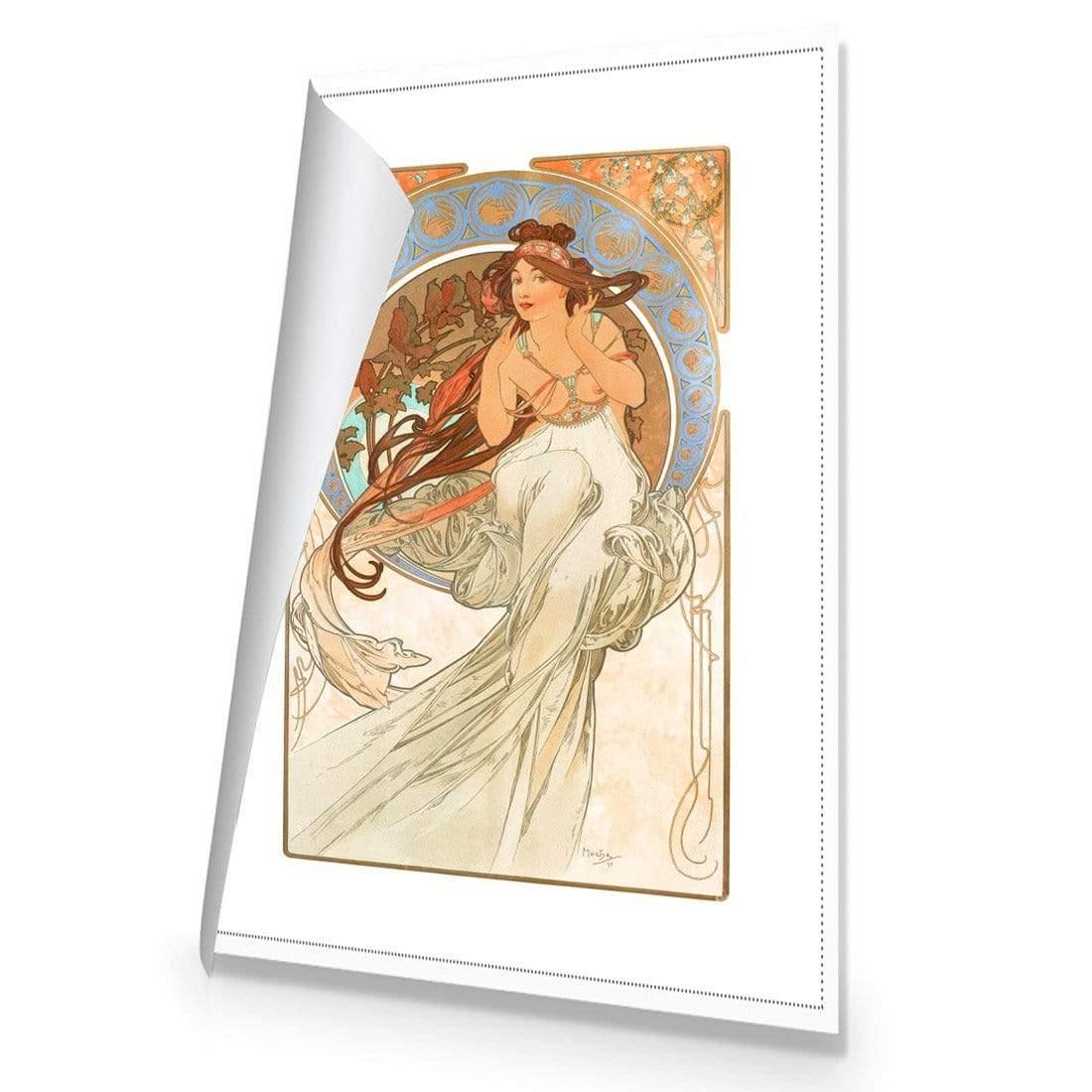 Music By Alphonse Mucha - Wall Art Designs - 1797_AR_V WAD_CP - MPY - 260 - BFFFFFF - R_45x30_NONE