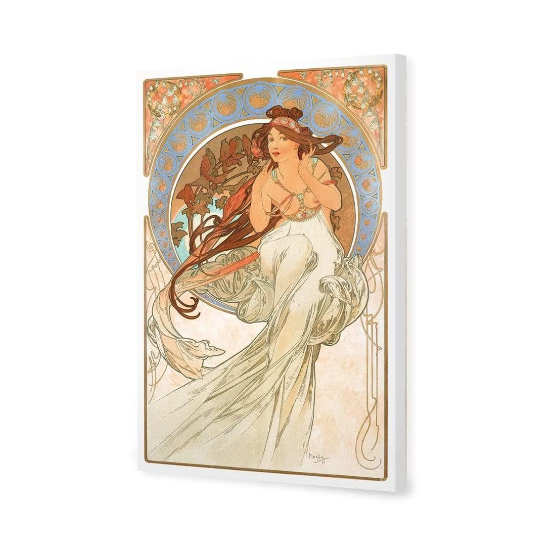 Music By Alphonse Mucha - Wall Art Designs - 1797_AR_V WAD_CP - MPY - 260 - BFFFFFF - S - S_45x30_NONE