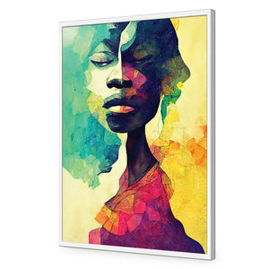 Mystic | Classic Acrylic | Flat Frame No Border | White