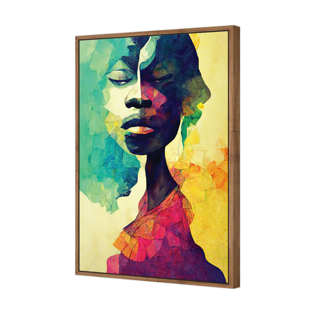 Mystic | Classic Canvas | Floating Frame | Natural
