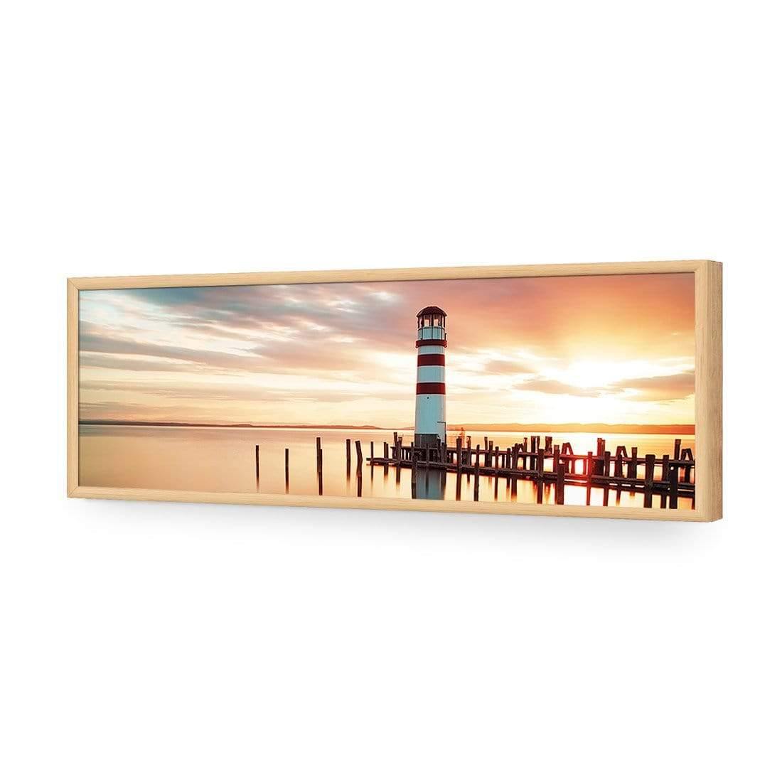 Navigating at Sunset (Long) - Wall Art Designs - 3139_AL_H WAD_AP - 030 - EDG_90x30_S - 2538 - OAK