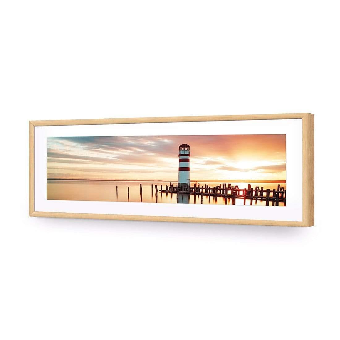 Navigating at Sunset (Long) - Wall Art Designs - 3139_AL_H WAD_AP - 030 - MAT_90x30_S - 2538 - OAK