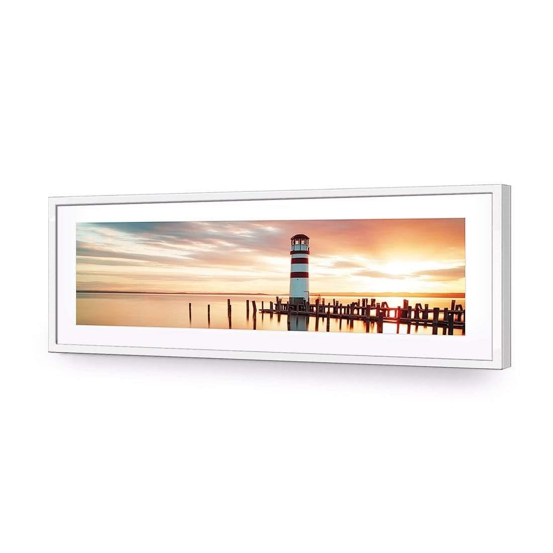 Navigating at Sunset (Long) - Wall Art Designs - 3139_AL_H WAD_AP - 030 - MAT_90x30_S - 2538 - WHT