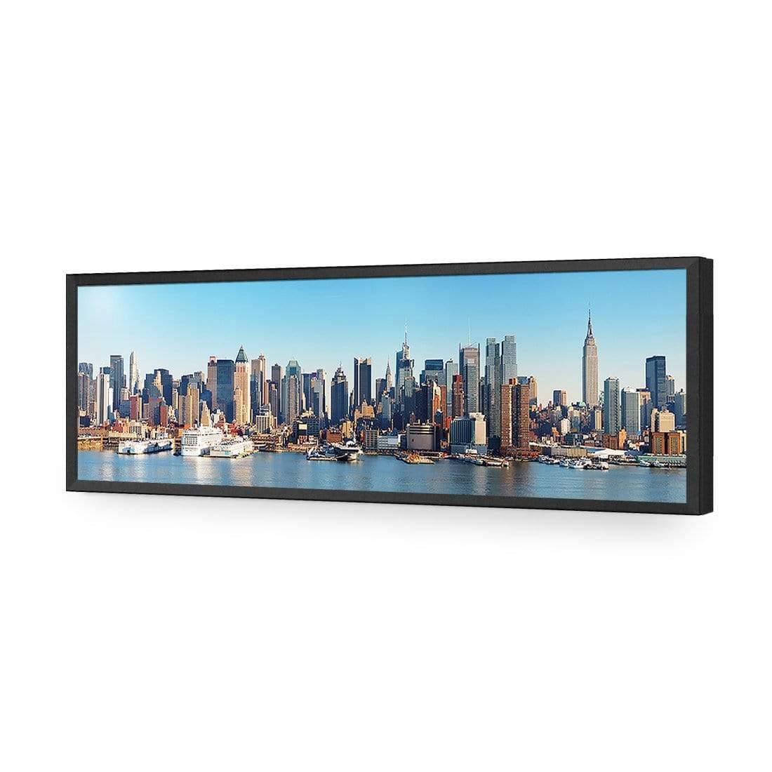 New York City, Panoramic - Wall Art Designs - 926_AL_H WAD_AP - 030 - EDG_90x30_S - 2538 - BLK