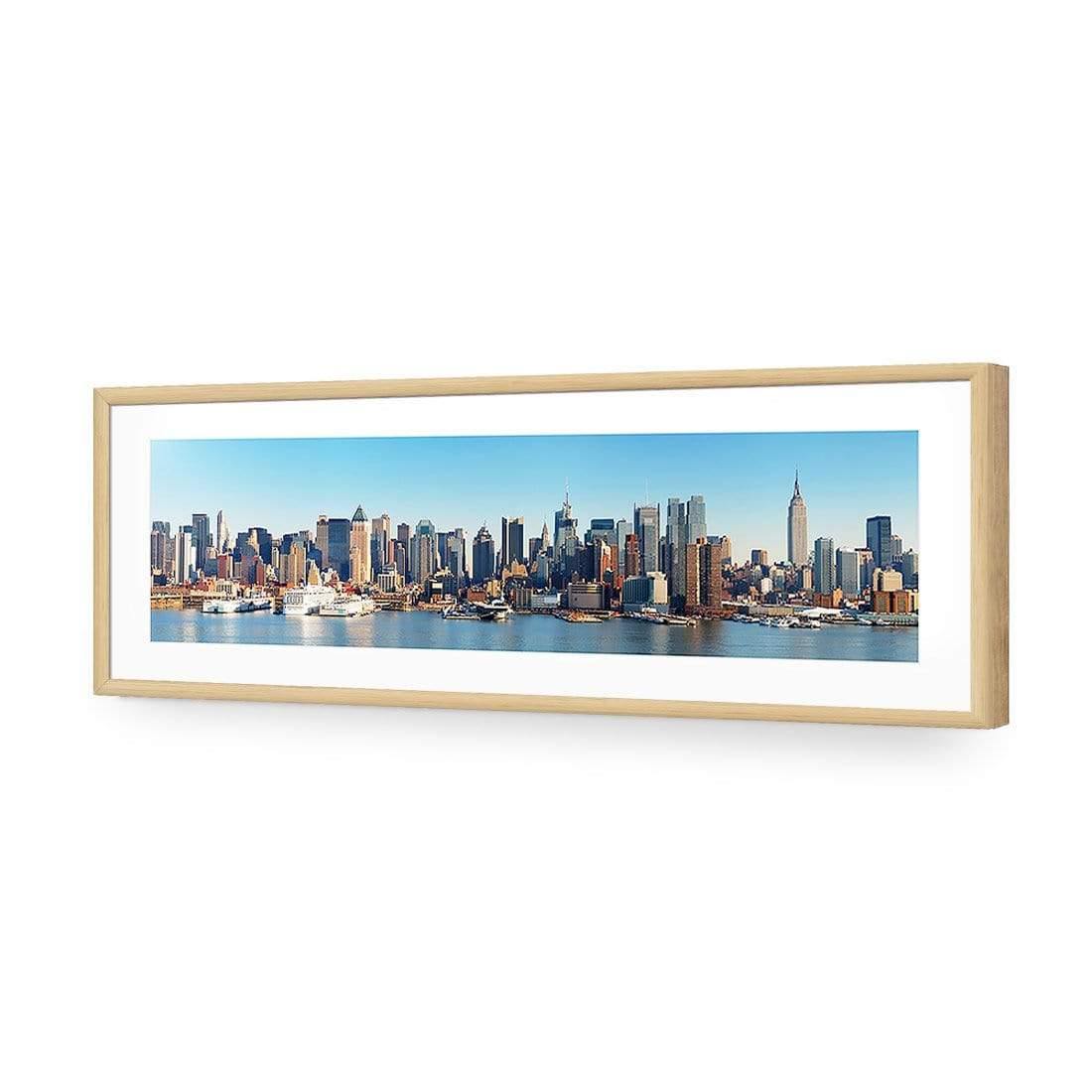 New York City, Panoramic - Wall Art Designs - 926_AL_H WAD_AP - 030 - MAT_90x30_S - 2538 - OAK