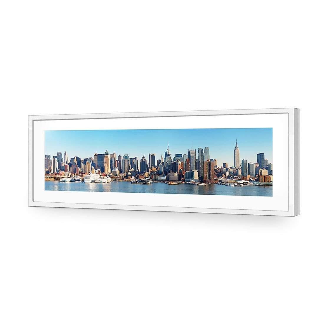 New York City, Panoramic - Wall Art Designs - 926_AL_H WAD_AP - 030 - MAT_90x30_S - 2538 - WHT