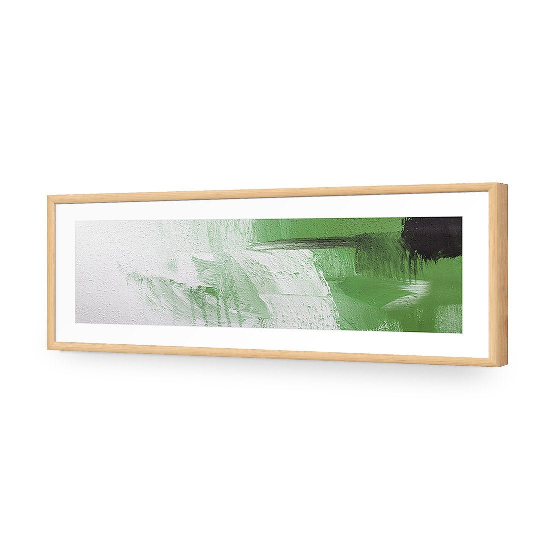 Nowhere to Run, Green (long) - Wall Art Designs - 1559_AL_H WAD_AP - 030 - MAT_90x30_S - 2538 - OAK